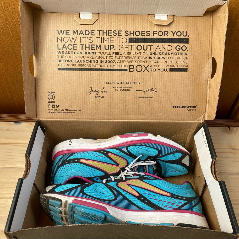 NEWTON RUNNING • Kismet running shoes - Size 9 - Picture 3 of 15